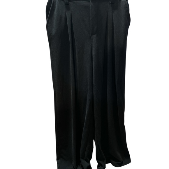 HALARA Elegant Black Wide-Leg Pants - Picture 2 of 6